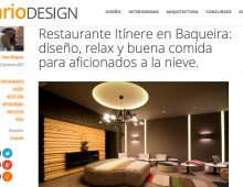 Diario design – Restaurante Itínere