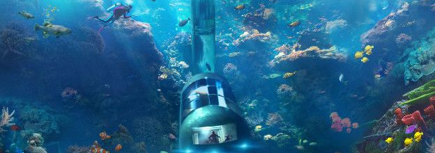 Un hotel en las profundidades del mar